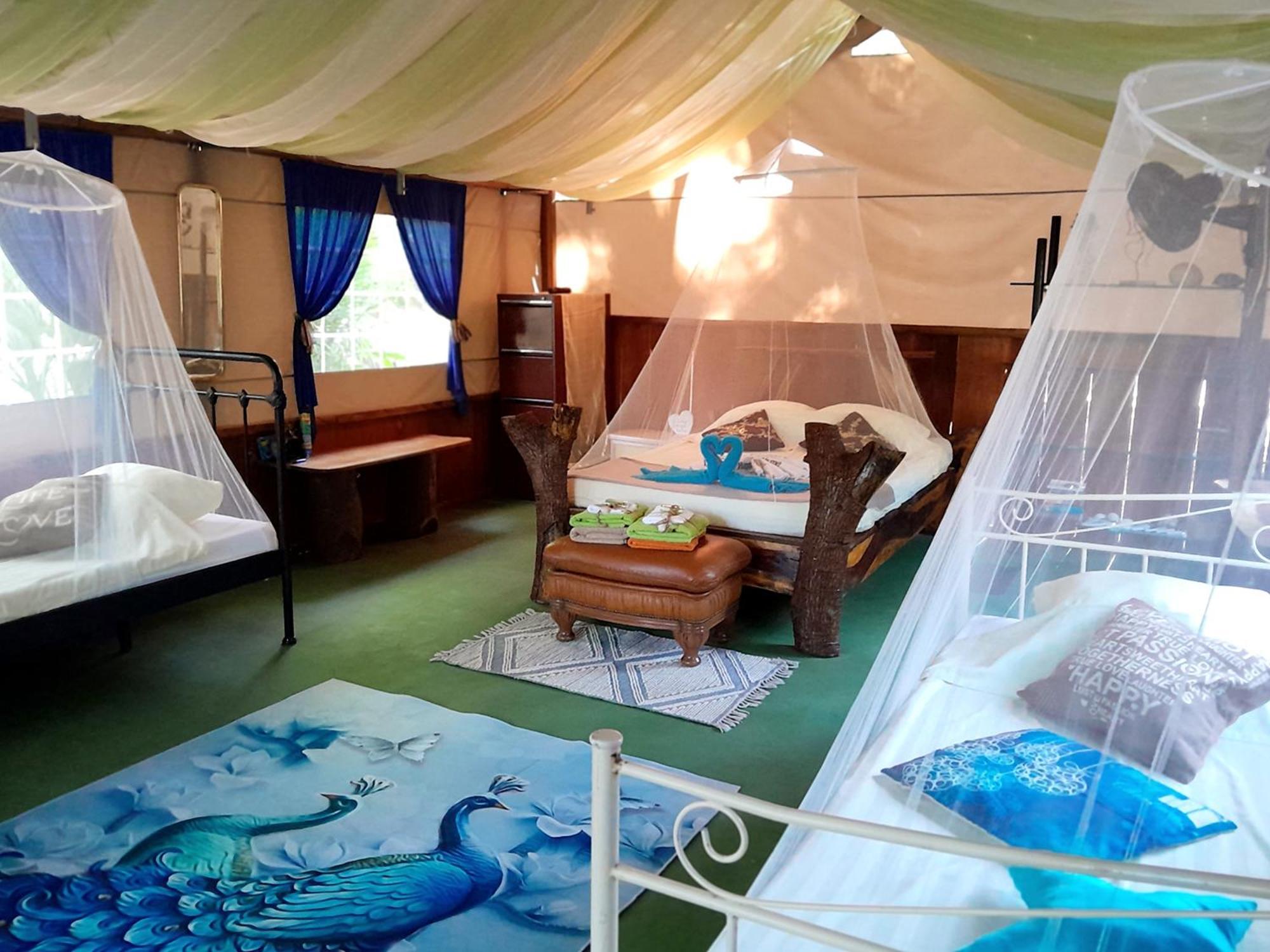 Fully Furnished Family Jungle Tent, Latino Glamping Paquera Exteriér fotografie