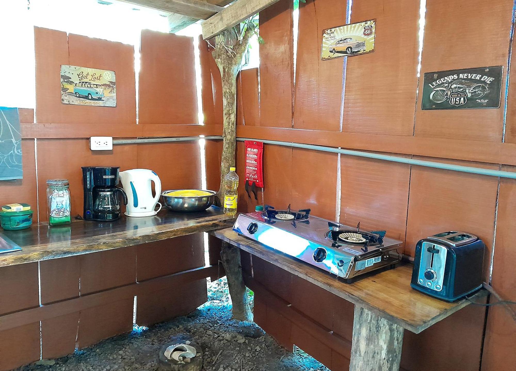 Fully Furnished Family Jungle Tent, Latino Glamping Paquera Exteriér fotografie